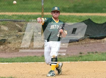 Thumbnail 3 in Holy Cross vs. Kennedy Catholic (CHSAA AA Losers Bracket 1st Round) photogallery.