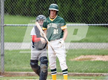 Thumbnail 3 in Holy Cross vs. Kennedy Catholic (CHSAA AA Losers Bracket 1st Round) photogallery.