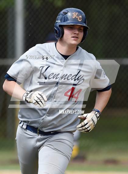Thumbnail 2 in Holy Cross vs. Kennedy Catholic (CHSAA AA Losers Bracket 1st Round) photogallery.