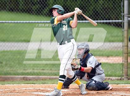 Thumbnail 1 in Holy Cross vs. Kennedy Catholic (CHSAA AA Losers Bracket 1st Round) photogallery.