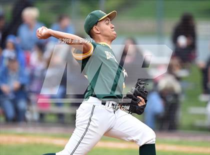 Thumbnail 2 in Holy Cross vs. Kennedy Catholic (CHSAA AA Losers Bracket 1st Round) photogallery.