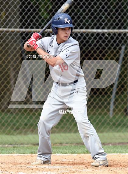 Thumbnail 3 in Holy Cross vs. Kennedy Catholic (CHSAA AA Losers Bracket 1st Round) photogallery.