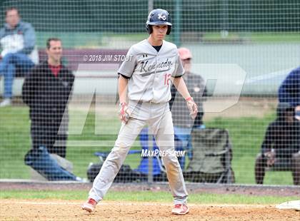 Thumbnail 3 in Holy Cross vs. Kennedy Catholic (CHSAA AA Losers Bracket 1st Round) photogallery.