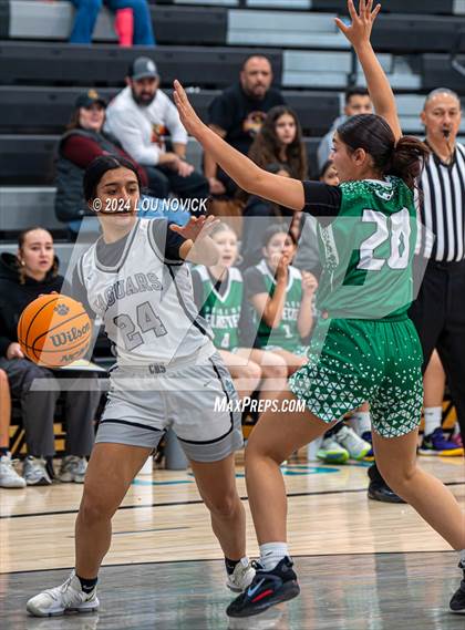 Thumbnail 3 in Pojoaque Valley vs. Capital ( Al Armendariz Tournament at Capital ) photogallery.