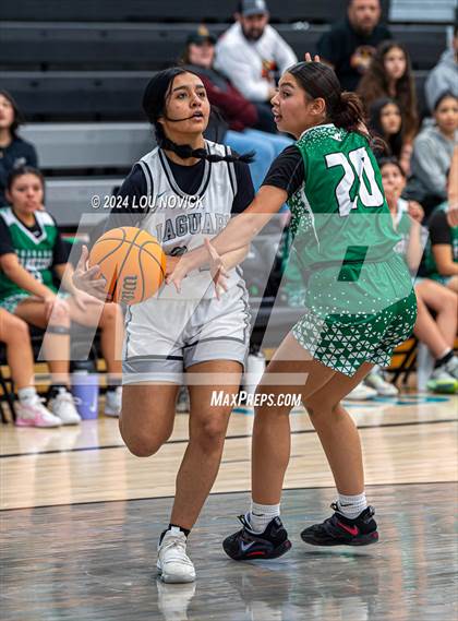 Thumbnail 2 in Pojoaque Valley vs. Capital ( Al Armendariz Tournament at Capital ) photogallery.