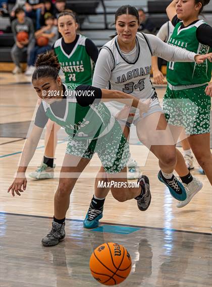 Thumbnail 3 in Pojoaque Valley vs. Capital ( Al Armendariz Tournament at Capital ) photogallery.
