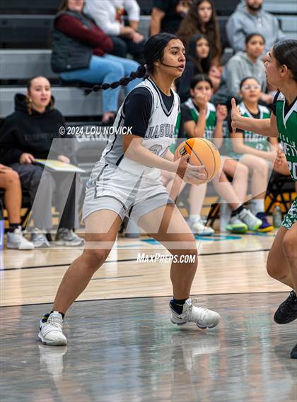 Thumbnail 1 in Pojoaque Valley vs. Capital ( Al Armendariz Tournament at Capital ) photogallery.