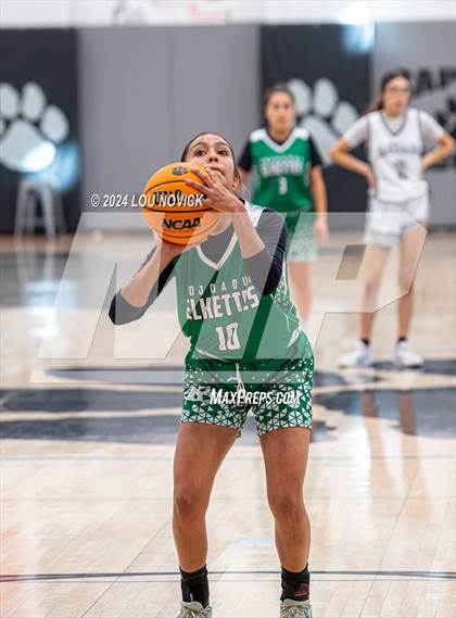 Thumbnail 2 in Pojoaque Valley vs. Capital ( Al Armendariz Tournament at Capital ) photogallery.
