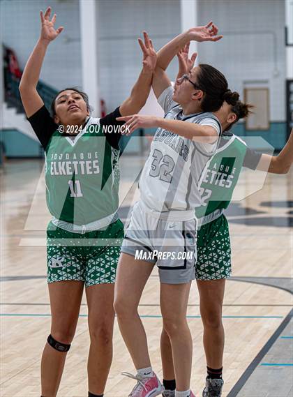Thumbnail 2 in Pojoaque Valley vs. Capital ( Al Armendariz Tournament at Capital ) photogallery.