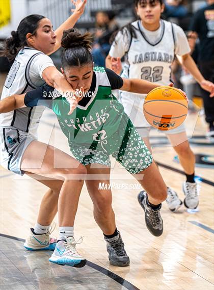 Thumbnail 2 in Pojoaque Valley vs. Capital ( Al Armendariz Tournament at Capital ) photogallery.