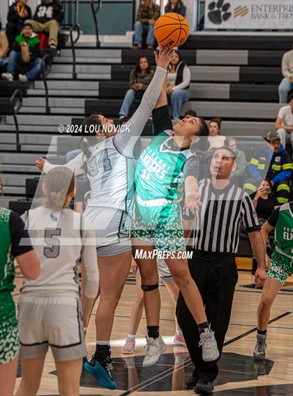 Thumbnail 1 in Pojoaque Valley vs. Capital ( Al Armendariz Tournament at Capital ) photogallery.