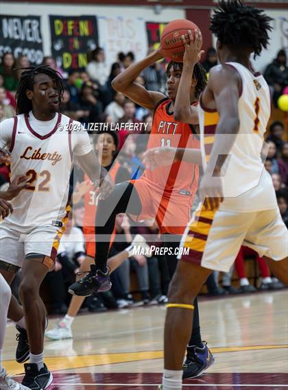 Thumbnail 2 in Pittsburg vs Liberty (CIF NCS D1 Round 1) photogallery.