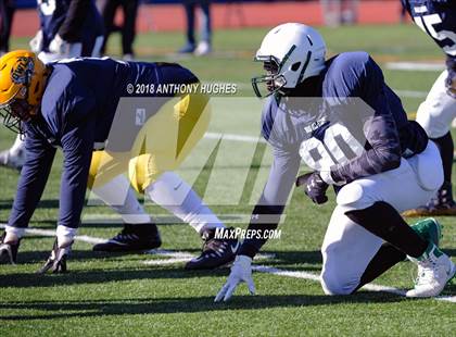 Thumbnail 1 in Nassau County Long Island Senior Bowl Classic  photogallery.