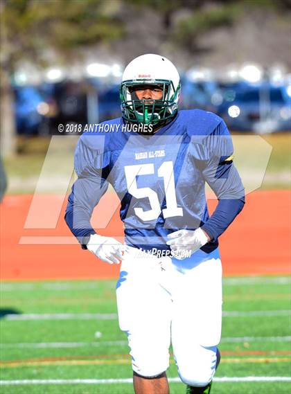 Thumbnail 3 in Nassau County Long Island Senior Bowl Classic  photogallery.