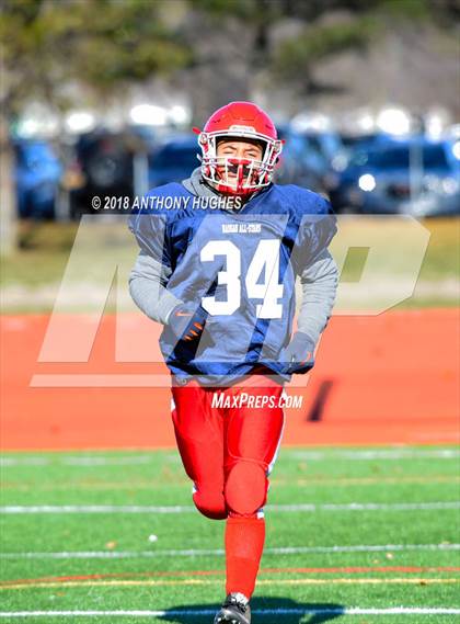 Thumbnail 2 in Nassau County Long Island Senior Bowl Classic  photogallery.