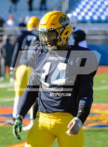 Thumbnail 2 in Nassau County Long Island Senior Bowl Classic  photogallery.