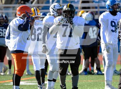 Thumbnail 2 in Nassau County Long Island Senior Bowl Classic  photogallery.