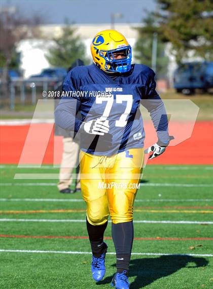 Thumbnail 2 in Nassau County Long Island Senior Bowl Classic  photogallery.