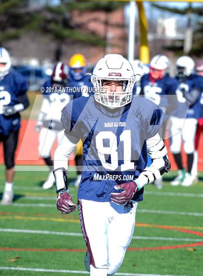 Thumbnail 1 in Nassau County Long Island Senior Bowl Classic  photogallery.