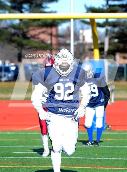 Thumbnail 2 in Nassau County Long Island Senior Bowl Classic  photogallery.