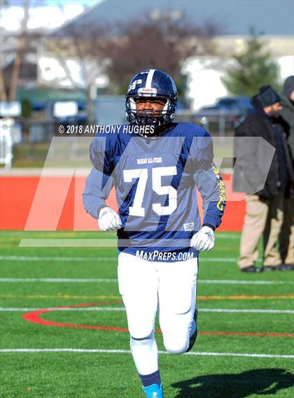 Thumbnail 1 in Nassau County Long Island Senior Bowl Classic  photogallery.