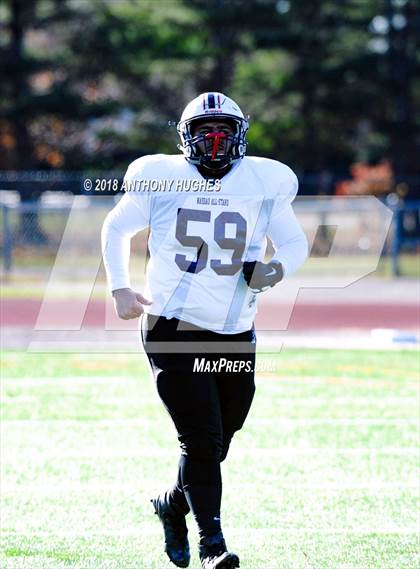 Thumbnail 2 in Nassau County Long Island Senior Bowl Classic  photogallery.