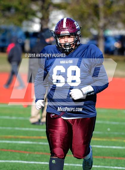 Thumbnail 3 in Nassau County Long Island Senior Bowl Classic  photogallery.