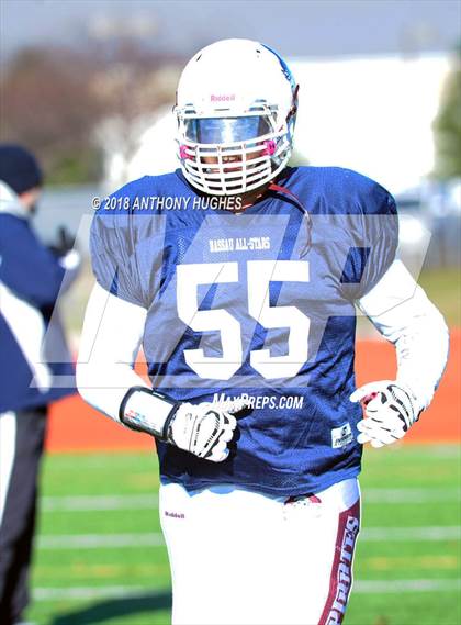 Thumbnail 1 in Nassau County Long Island Senior Bowl Classic  photogallery.