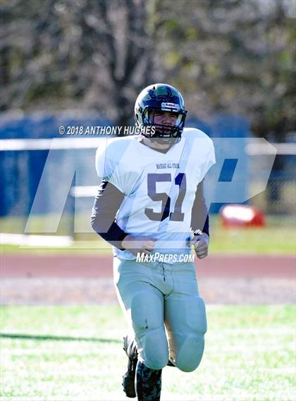 Thumbnail 2 in Nassau County Long Island Senior Bowl Classic  photogallery.