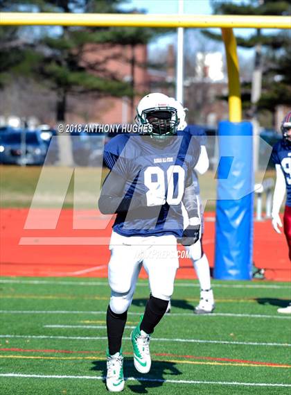 Thumbnail 1 in Nassau County Long Island Senior Bowl Classic  photogallery.