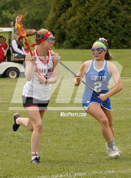 Thumbnail 3 in Indian Hill vs Olentangy Liberty (Hannigan Galipault Tournament) photogallery.