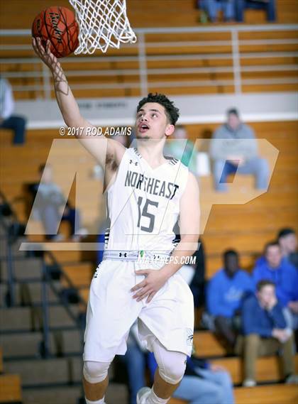 Thumbnail 1 in Lincoln Northeast vs Papillion-LaVista South  (NSAA Class A District Playoff)  photogallery.