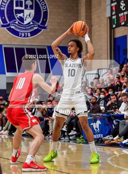 Thumbnail 1 in Mater Dei @ Sierra Canyon (CIF SS Open DIV Playoff Game) photogallery.