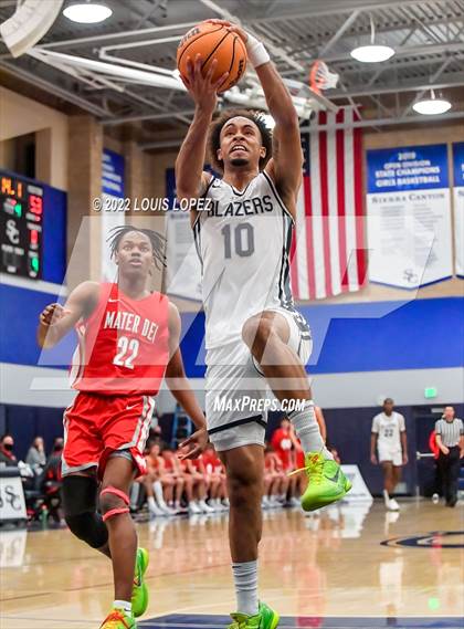 Thumbnail 3 in Mater Dei @ Sierra Canyon (CIF SS Open DIV Playoff Game) photogallery.
