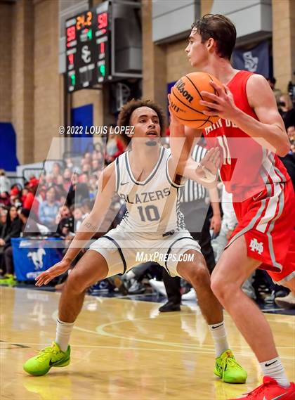 Thumbnail 3 in Mater Dei @ Sierra Canyon (CIF SS Open DIV Playoff Game) photogallery.