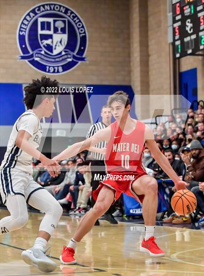Thumbnail 1 in Mater Dei @ Sierra Canyon (CIF SS Open DIV Playoff Game) photogallery.