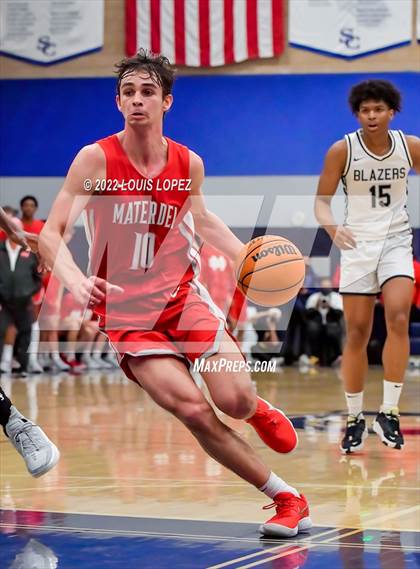 Thumbnail 2 in Mater Dei @ Sierra Canyon (CIF SS Open DIV Playoff Game) photogallery.
