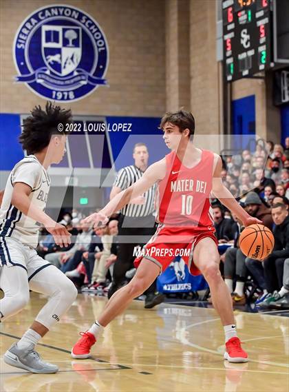 Thumbnail 2 in Mater Dei @ Sierra Canyon (CIF SS Open DIV Playoff Game) photogallery.