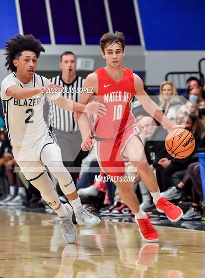 Thumbnail 3 in Mater Dei @ Sierra Canyon (CIF SS Open DIV Playoff Game) photogallery.