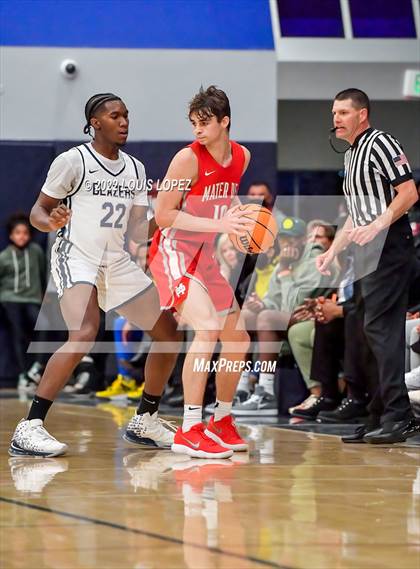 Thumbnail 3 in Mater Dei @ Sierra Canyon (CIF SS Open DIV Playoff Game) photogallery.