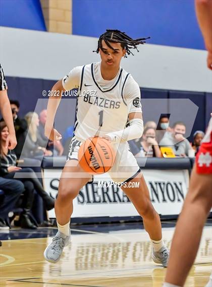 Thumbnail 2 in Mater Dei @ Sierra Canyon (CIF SS Open DIV Playoff Game) photogallery.