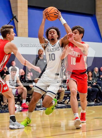 Thumbnail 3 in Mater Dei @ Sierra Canyon (CIF SS Open DIV Playoff Game) photogallery.