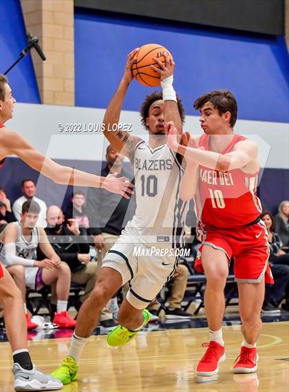 Thumbnail 2 in Mater Dei @ Sierra Canyon (CIF SS Open DIV Playoff Game) photogallery.