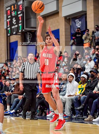 Thumbnail 2 in Mater Dei @ Sierra Canyon (CIF SS Open DIV Playoff Game) photogallery.