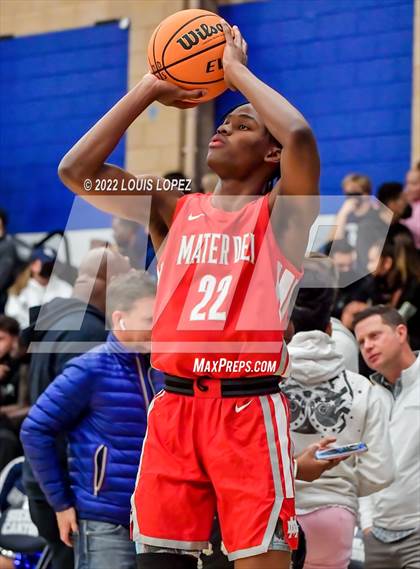Thumbnail 1 in Mater Dei @ Sierra Canyon (CIF SS Open DIV Playoff Game) photogallery.
