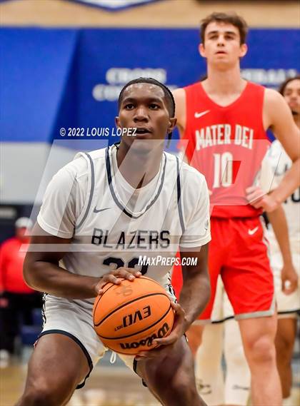 Thumbnail 2 in Mater Dei @ Sierra Canyon (CIF SS Open DIV Playoff Game) photogallery.
