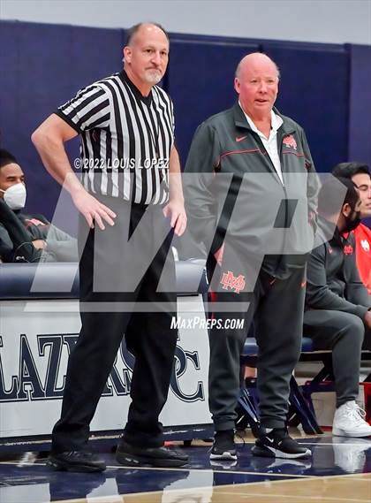 Thumbnail 1 in Mater Dei @ Sierra Canyon (CIF SS Open DIV Playoff Game) photogallery.