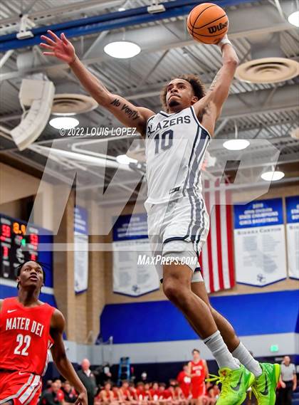 Thumbnail 2 in Mater Dei @ Sierra Canyon (CIF SS Open DIV Playoff Game) photogallery.
