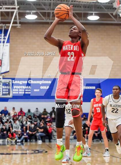 Thumbnail 2 in Mater Dei @ Sierra Canyon (CIF SS Open DIV Playoff Game) photogallery.