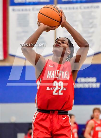 Thumbnail 2 in Mater Dei @ Sierra Canyon (CIF SS Open DIV Playoff Game) photogallery.